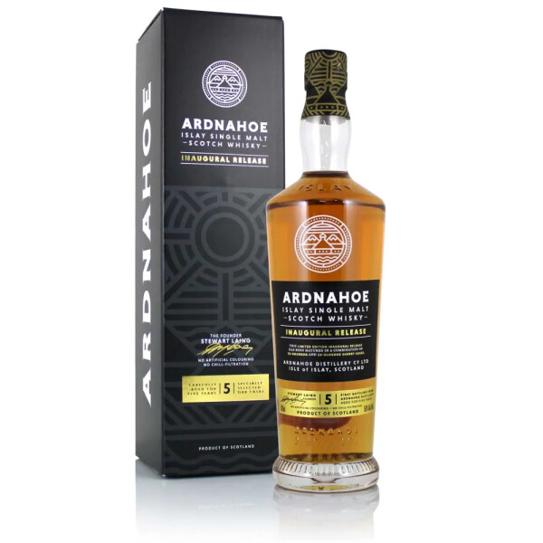 Ardnahoe Inaugural Release 5 Years Islay Single Malt - First Batch