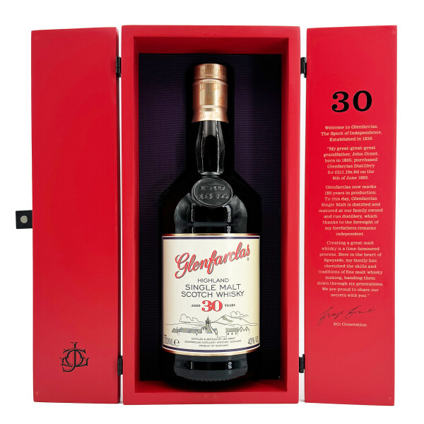 Glenfarclas - Highland Single Malt Scotch Whisky - 30 Years Old - 43%